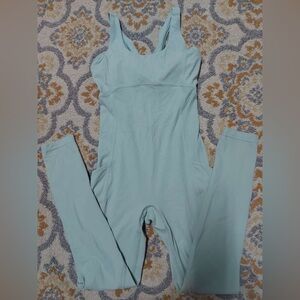 Aritzia TNA green sleeveless jumpsuit